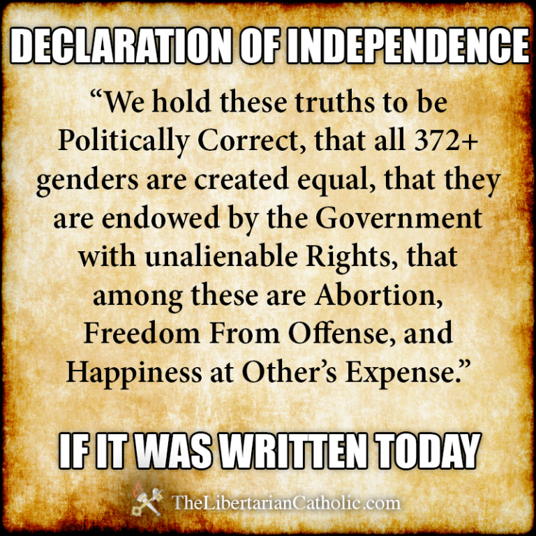 what impact can the declaration of independence have on modern society