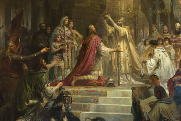 The Coronation of Charlemagne, 1861, Friedrich Kaulbach