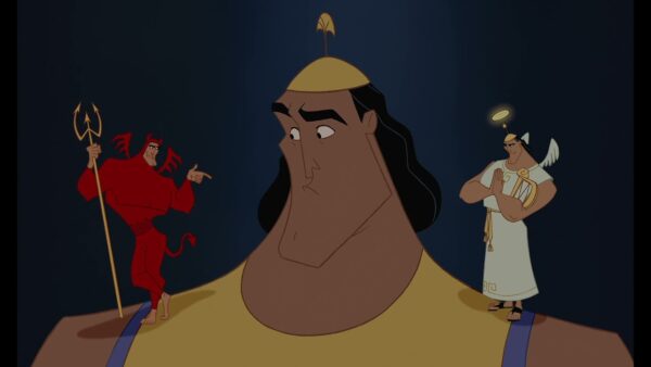 The Emperor's New Groove, directed by Mark Dindal, 2000, Walt Disney Feature Animation, Walt Disney Pictures.