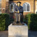Thomas More's statue, All Saints Church, Chelsea, London, United Kingdom